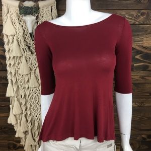 Lolly Wolly Doodle |‎ Scoop Low Back Tent Top